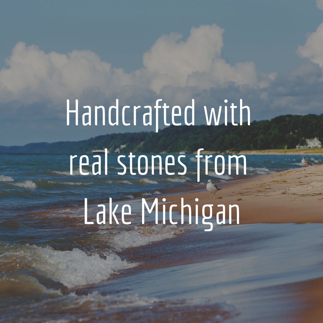 Handmade Lake Michigan Earth Bead Bracelets