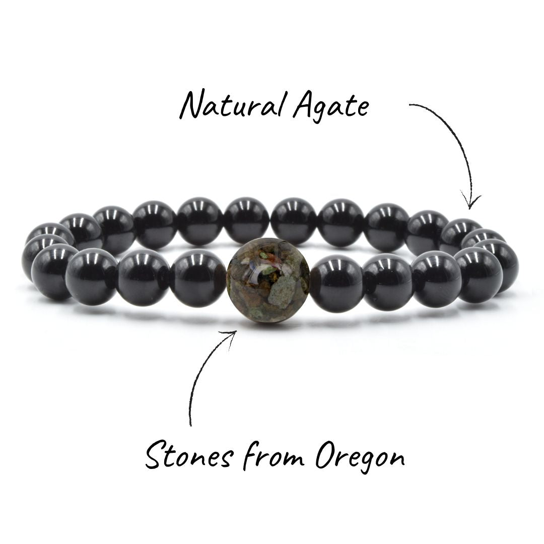 Oregon Stones + Black Agate