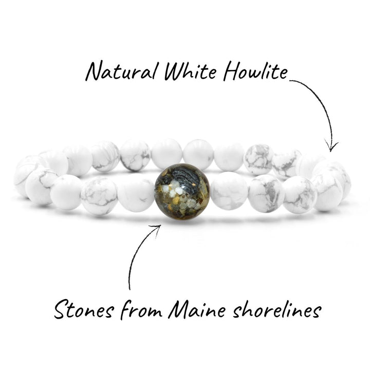 Maine | White Howlite