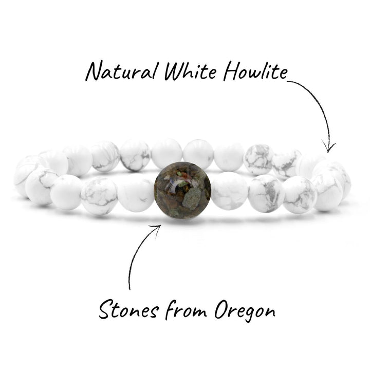 Oregon Stones + White Howlite