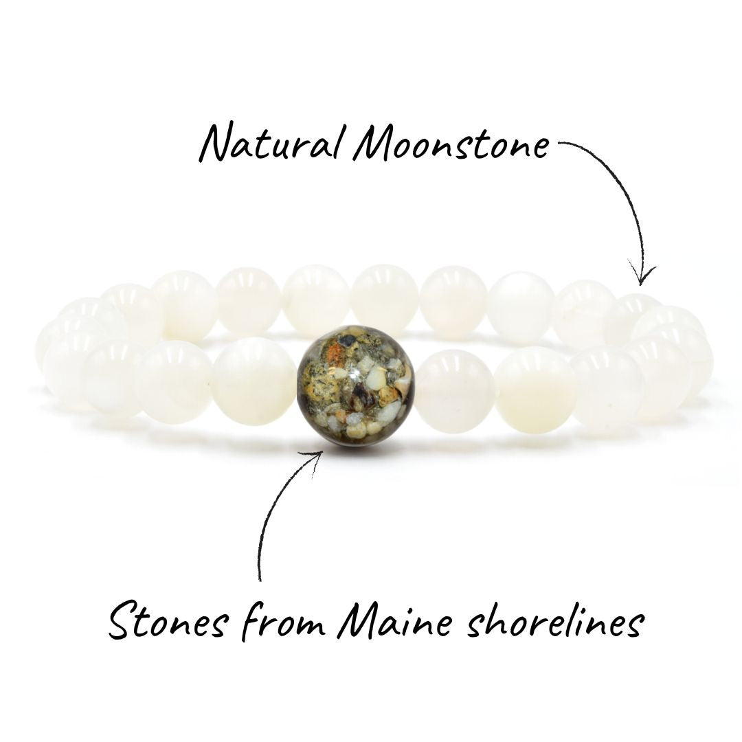 Maine Stones + Moonstone