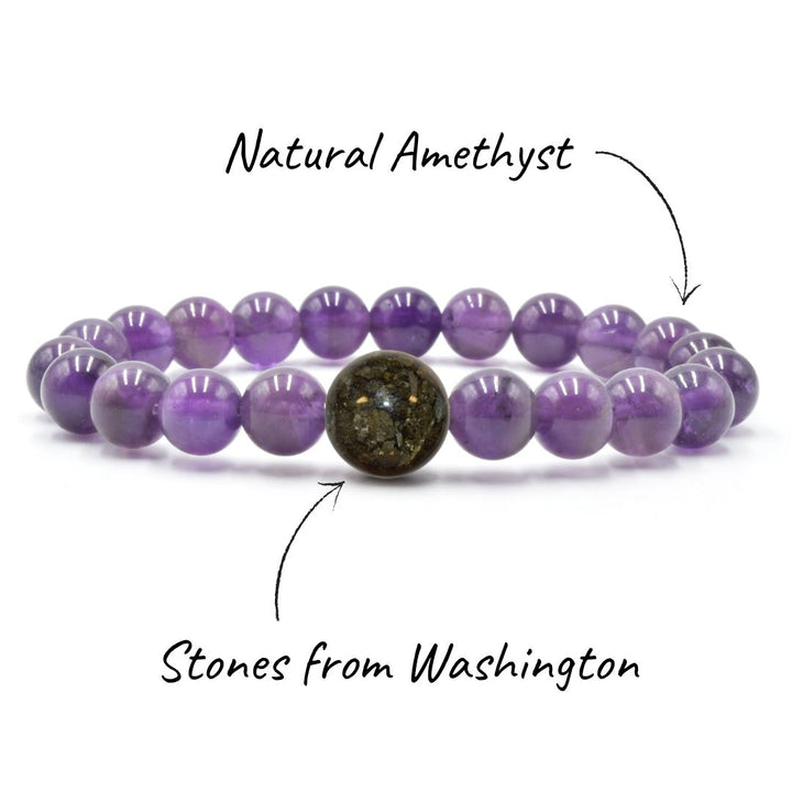 Washington Stones + Amethyst