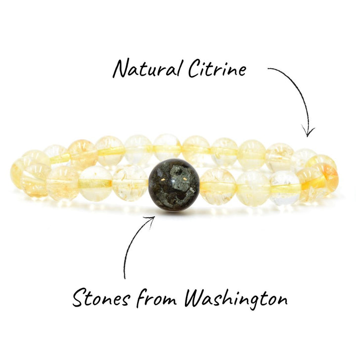 Washington Stones + Citrine