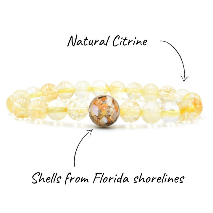 Florida Shells + Citrine