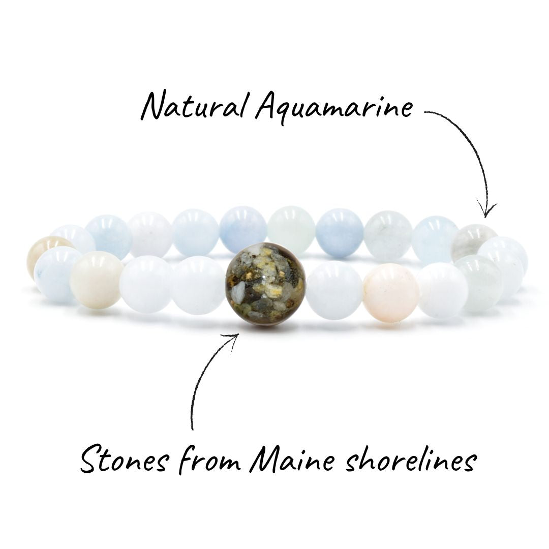 Maine Stones + Aquamarine