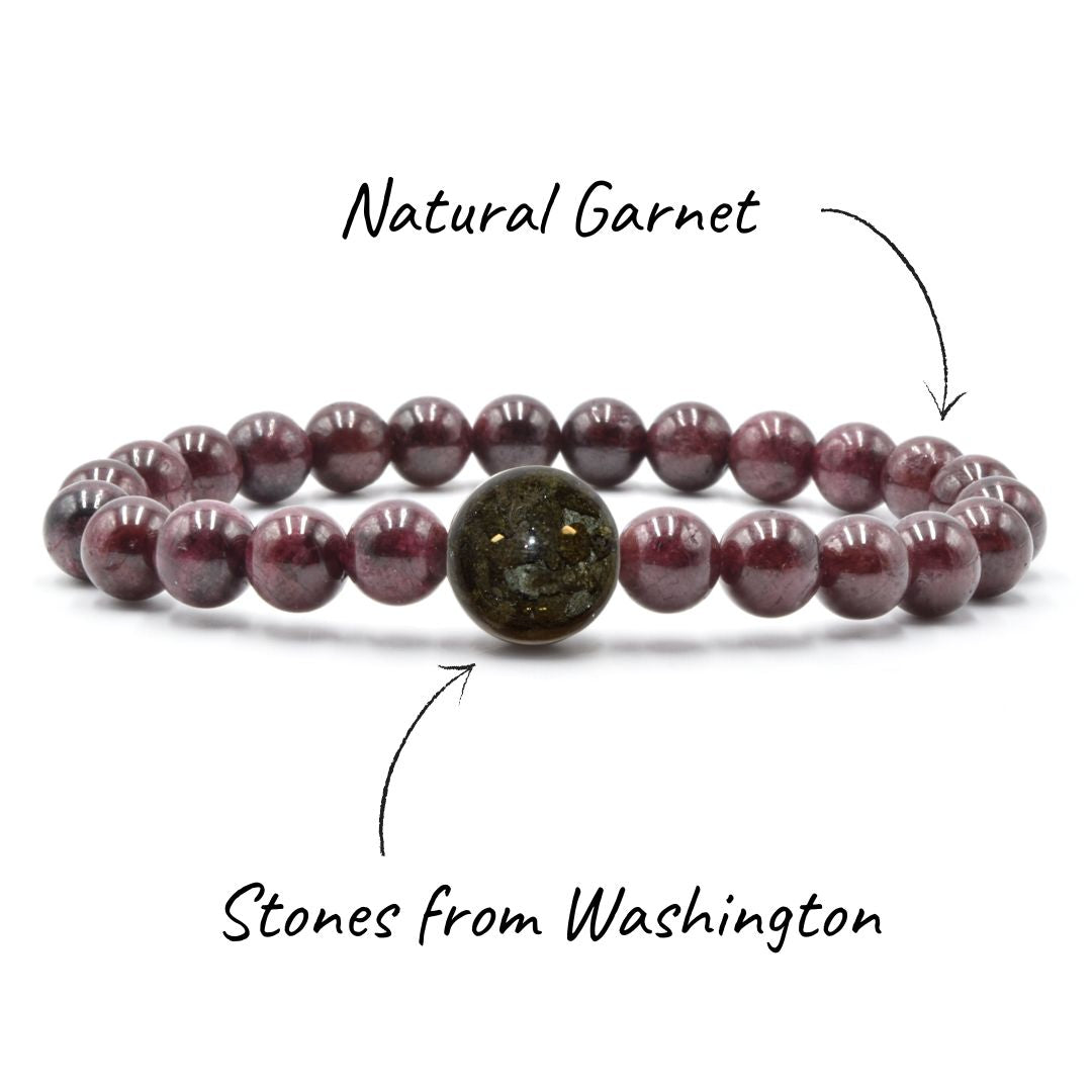 Washington Stones + Garnet