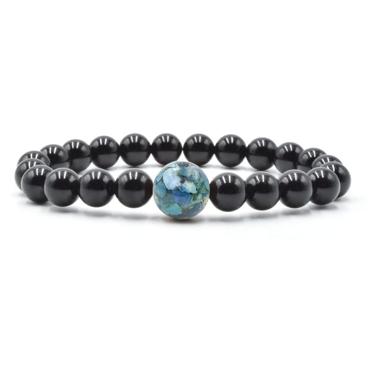 Leland Blue + Black Agate