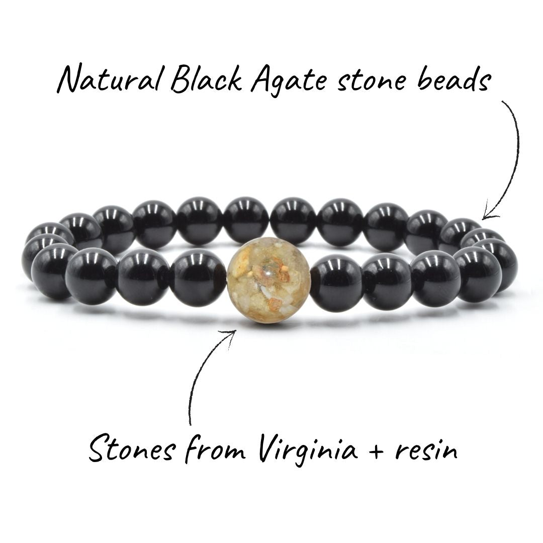 Virginia Stones + Black Agate