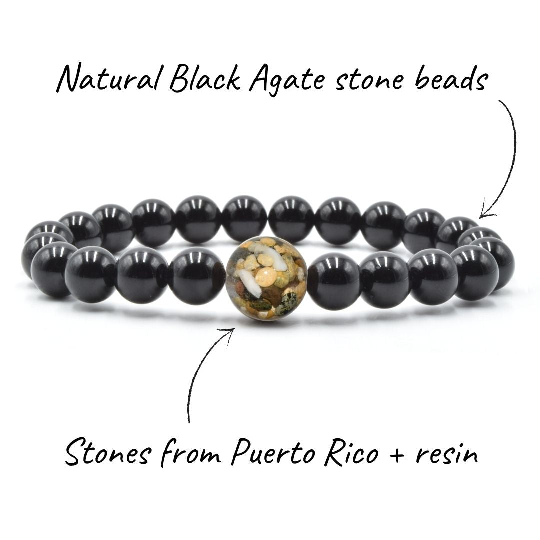 Puerto Rico | Black Agate