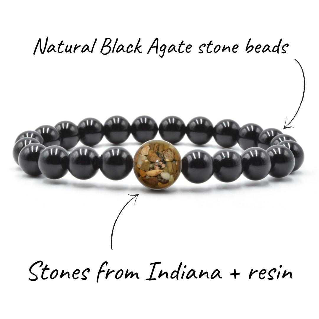 Indiana Stones + Black Agate