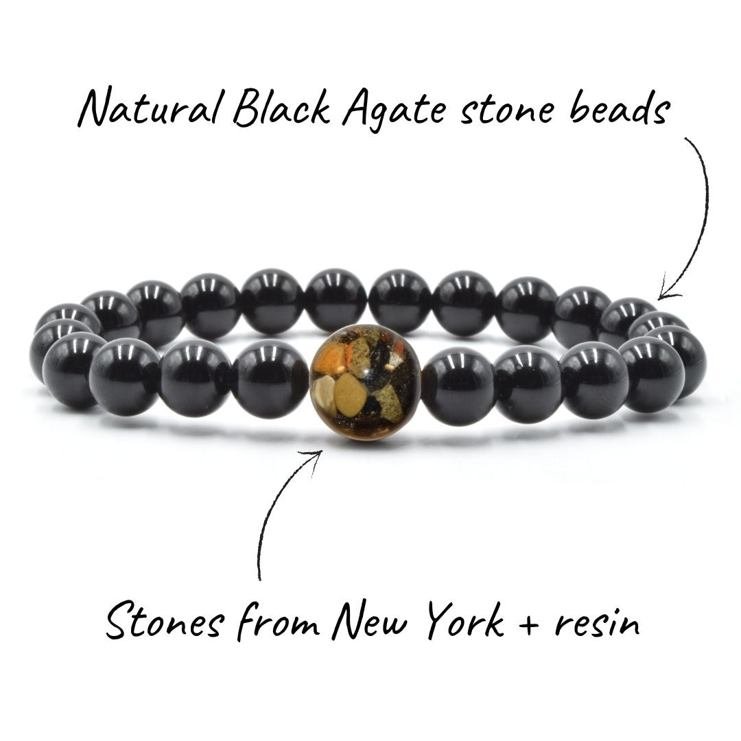 New York Stones + Black Agate