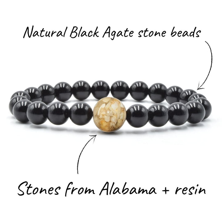 Alabama Stones + Black Agate