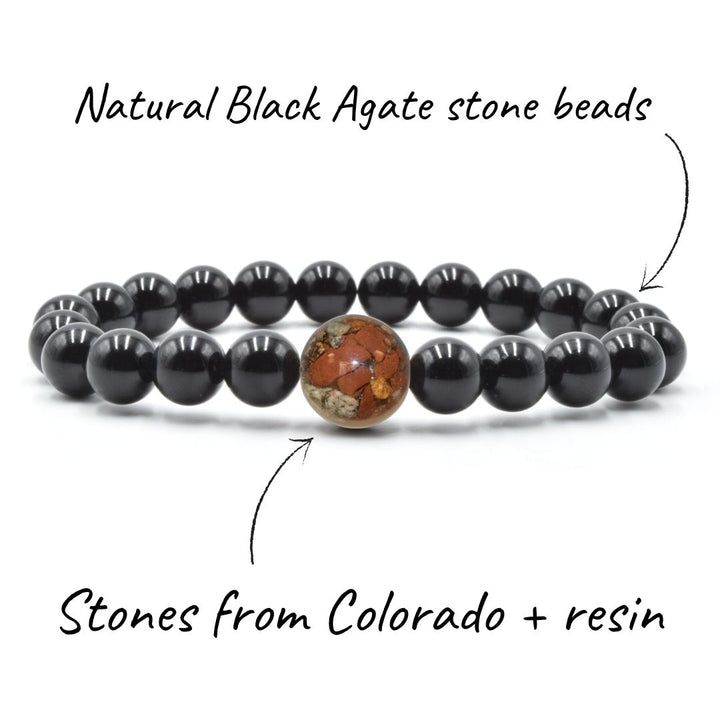 Colorado Stones + Black Agate