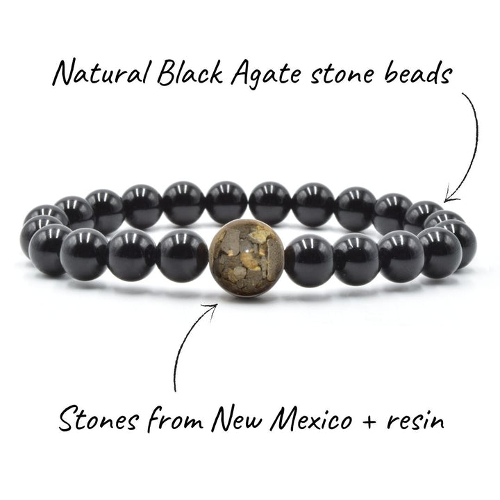 New Mexico Stones + Black Agate