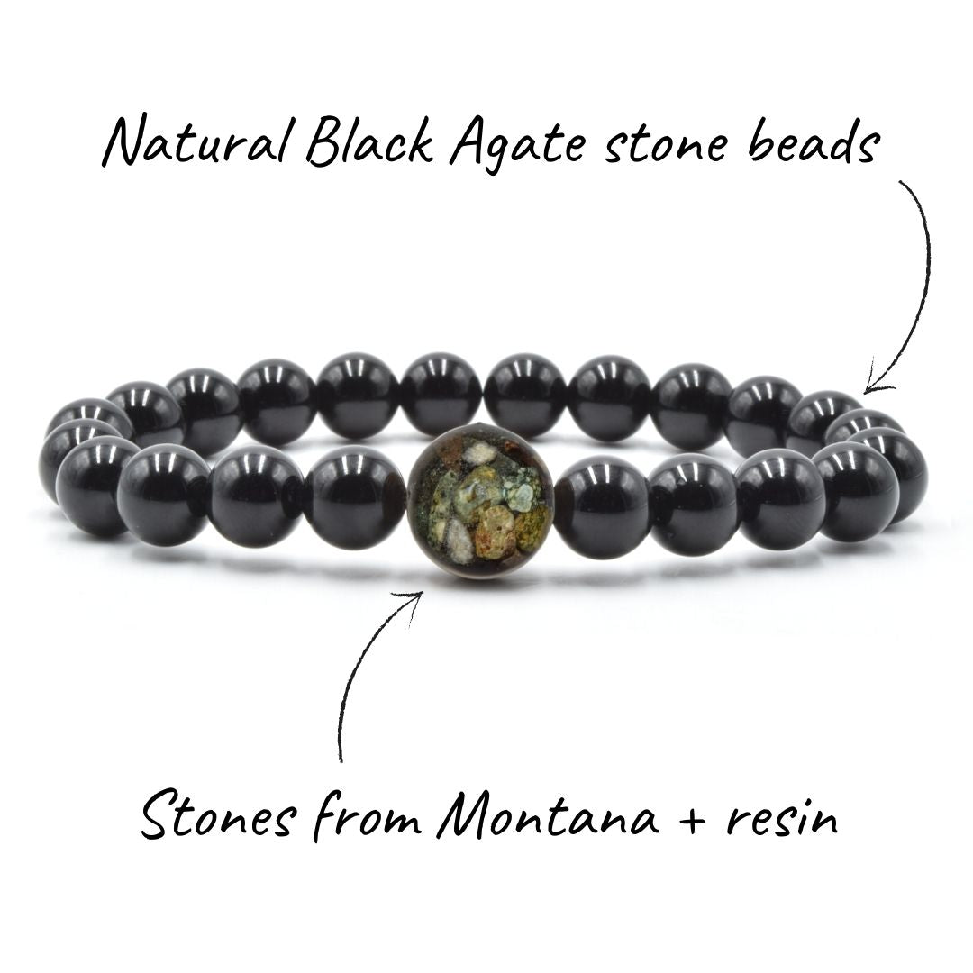 Montana Stones + Black Agate