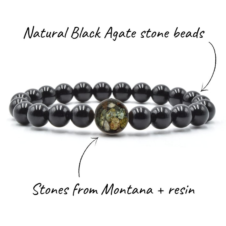 Montana Stones + Black Agate