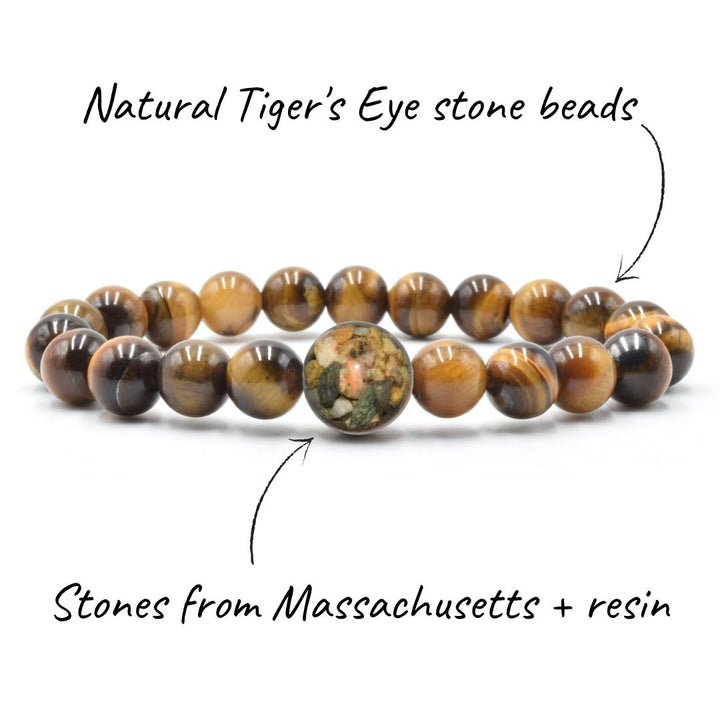 Massachusetts Stones + Tiger's Eye