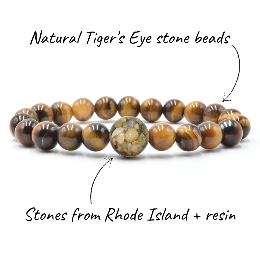 Rhode Island Stones + Tiger's Eye