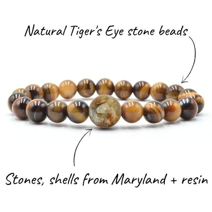 Maryland Stones & Shells + Tiger's Eye