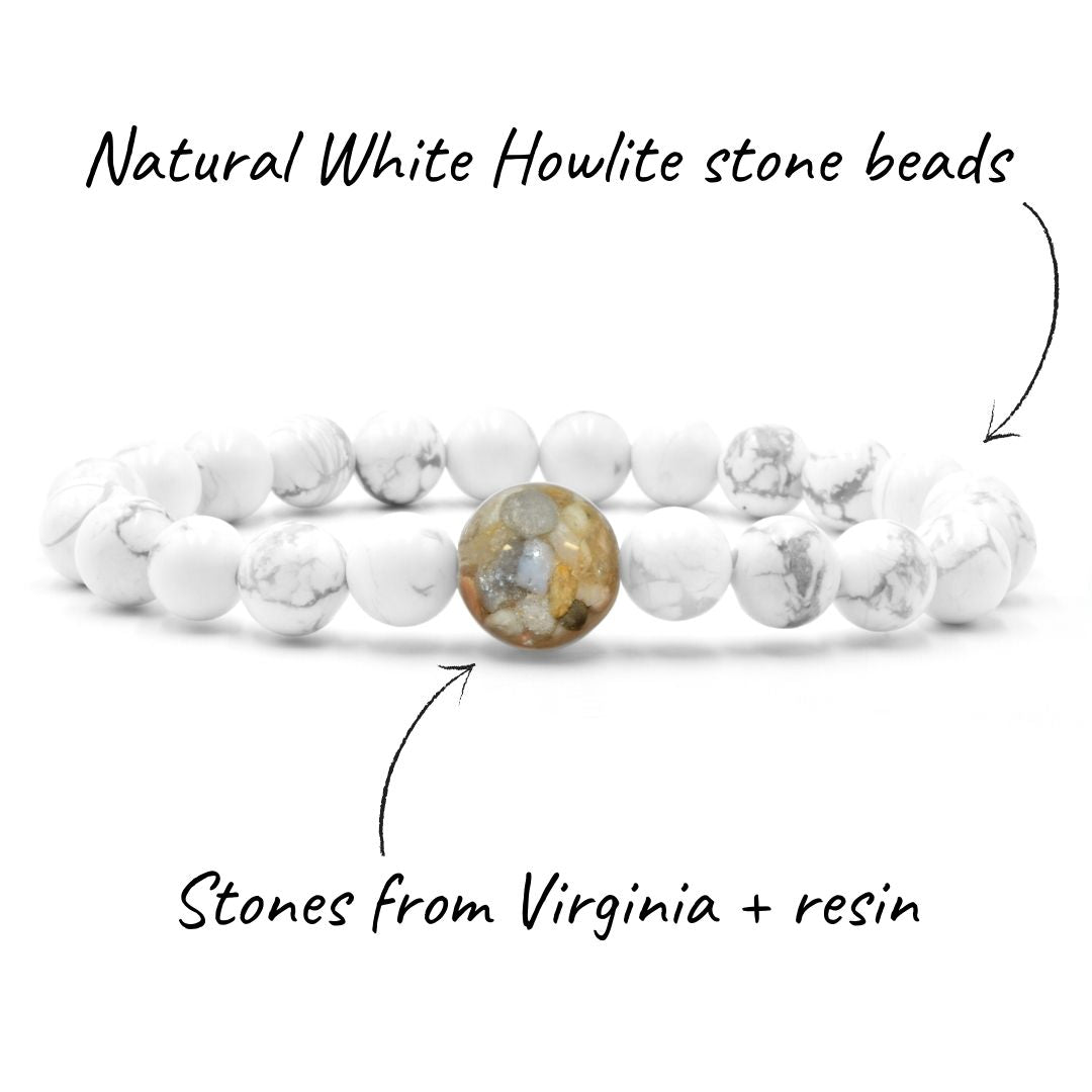 Virginia Stones + White Howlite