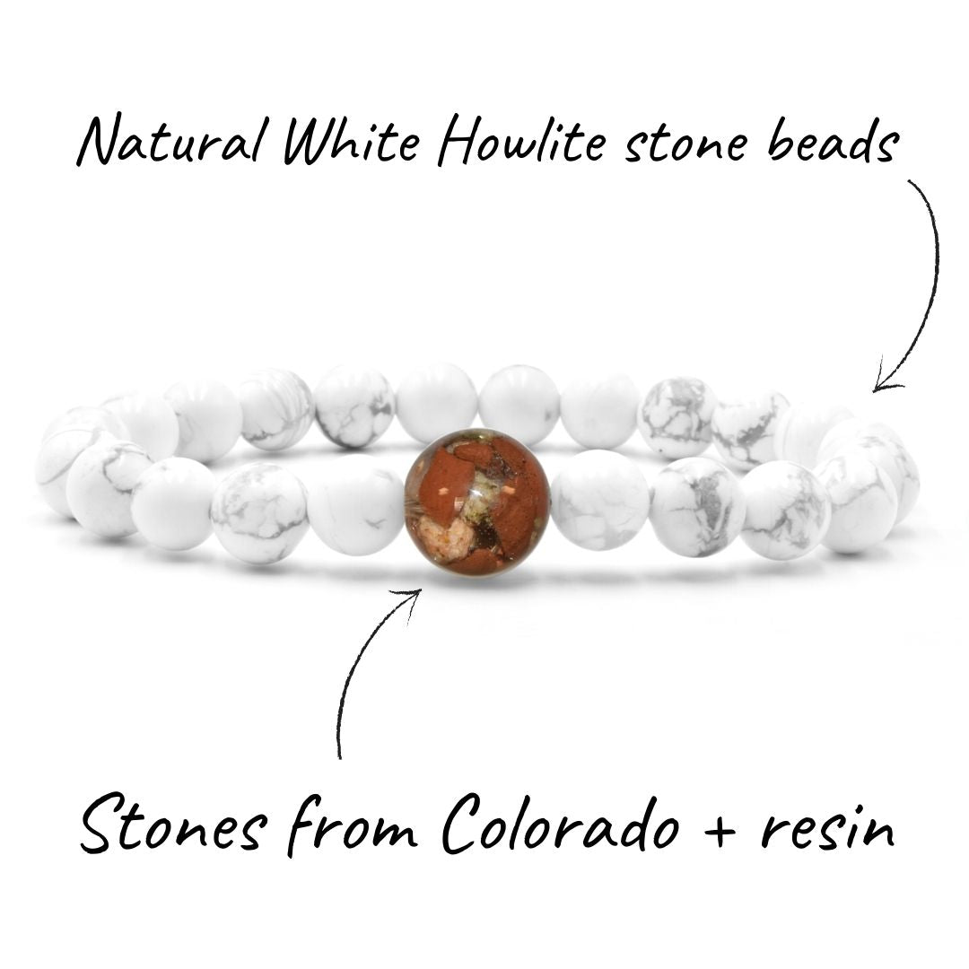 Colorado Stones + White Howlite