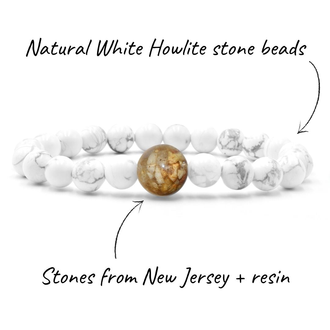 New Jersey Stones + White Howlite