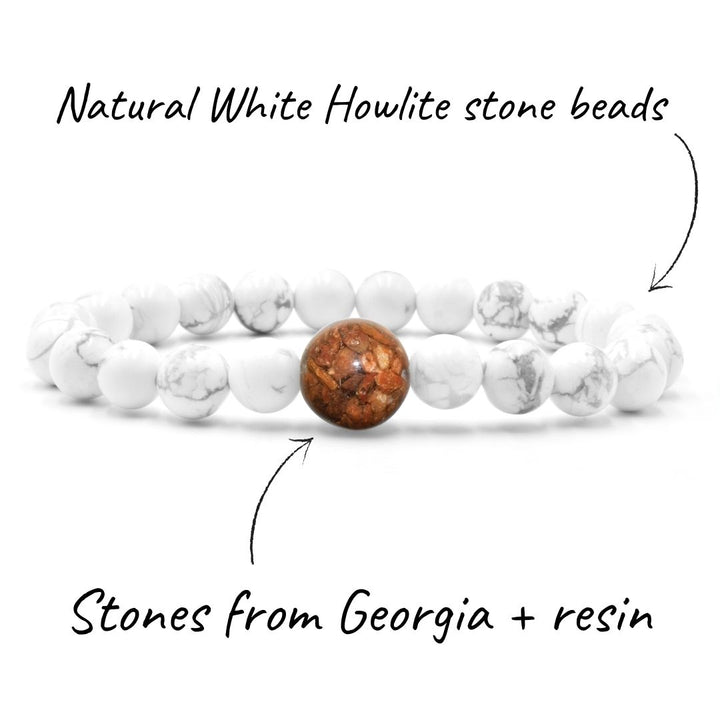 Georgia Stones + White Howlite