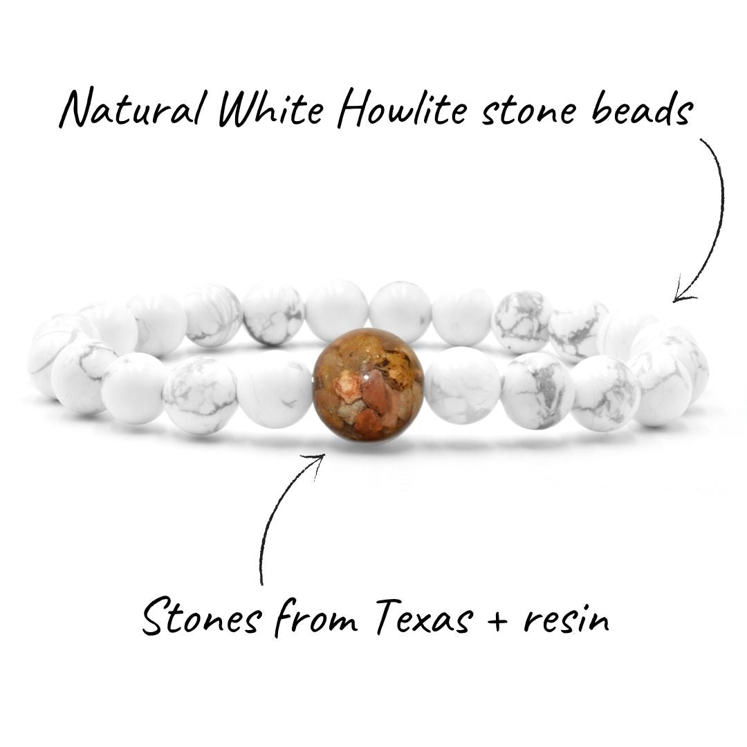 Texas Stones + White Howlite