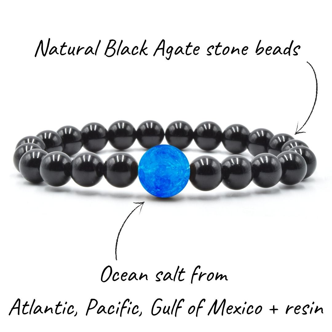 Ocean Salt | Black Agate