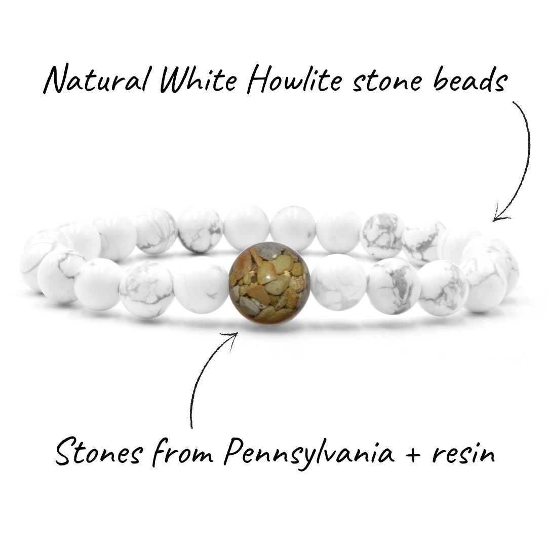 Pennsylvania Stones + White Howlite