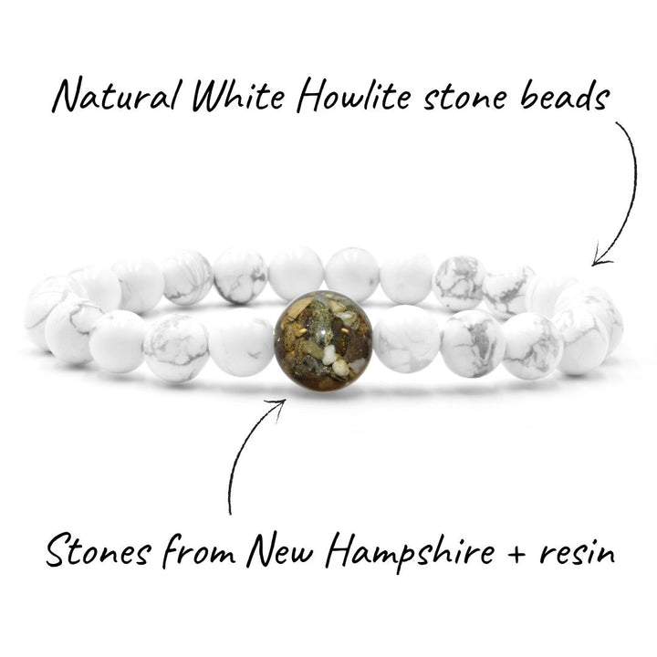 New Hampshire | White Howlite