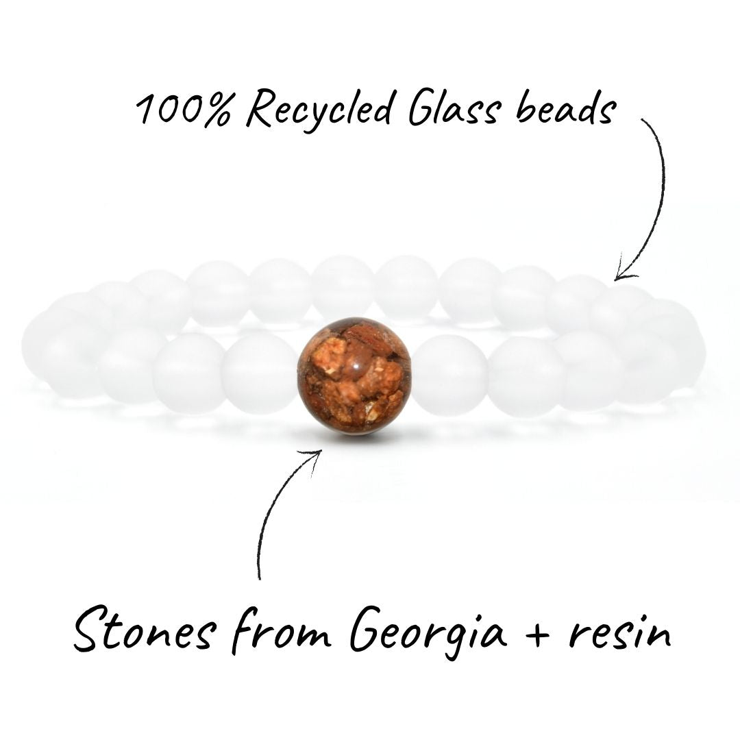 Georgia Stones + Crystal Glass