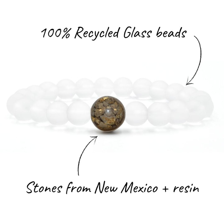 New Mexico Stones + Crystal Glass