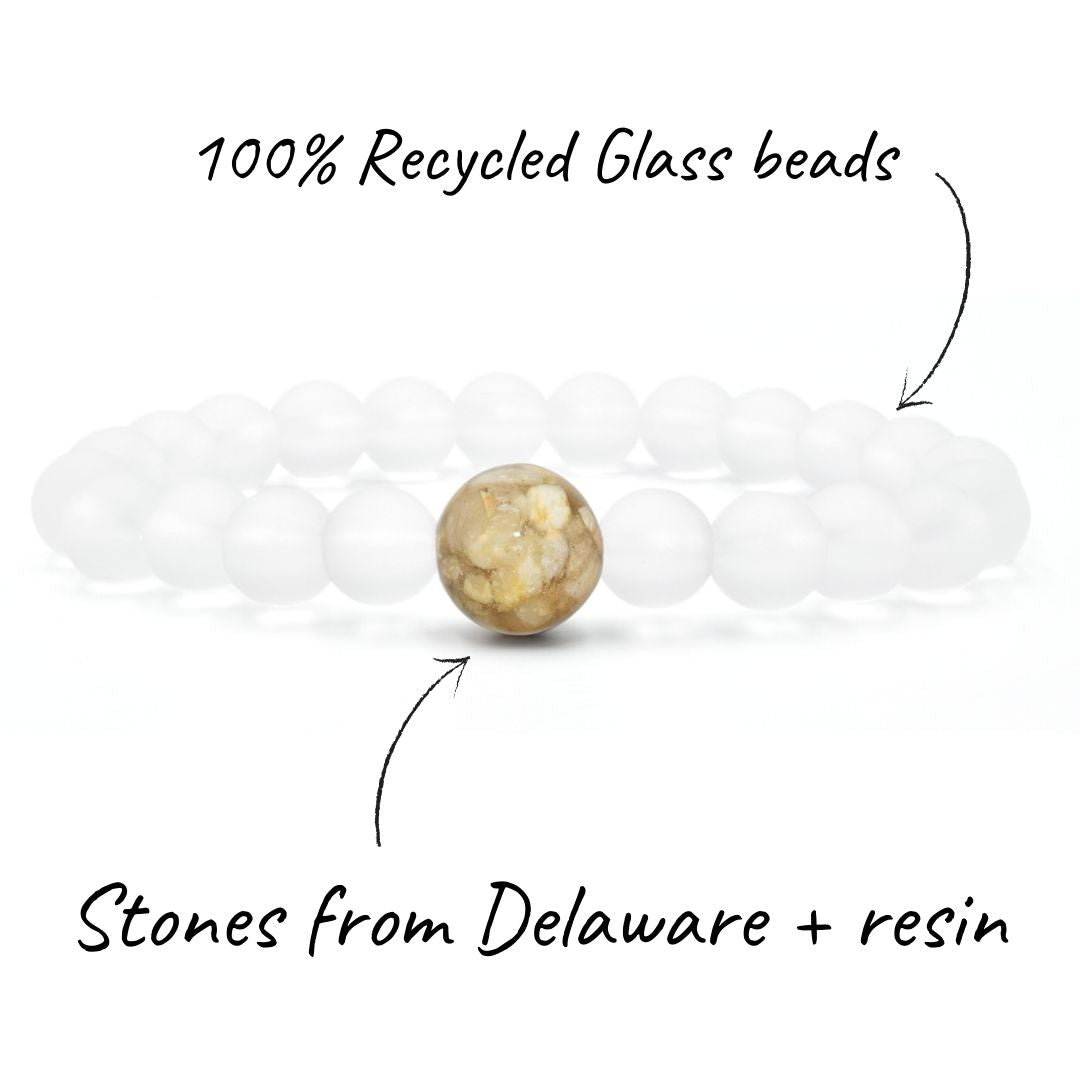 Delaware Stones + Crystal Glass