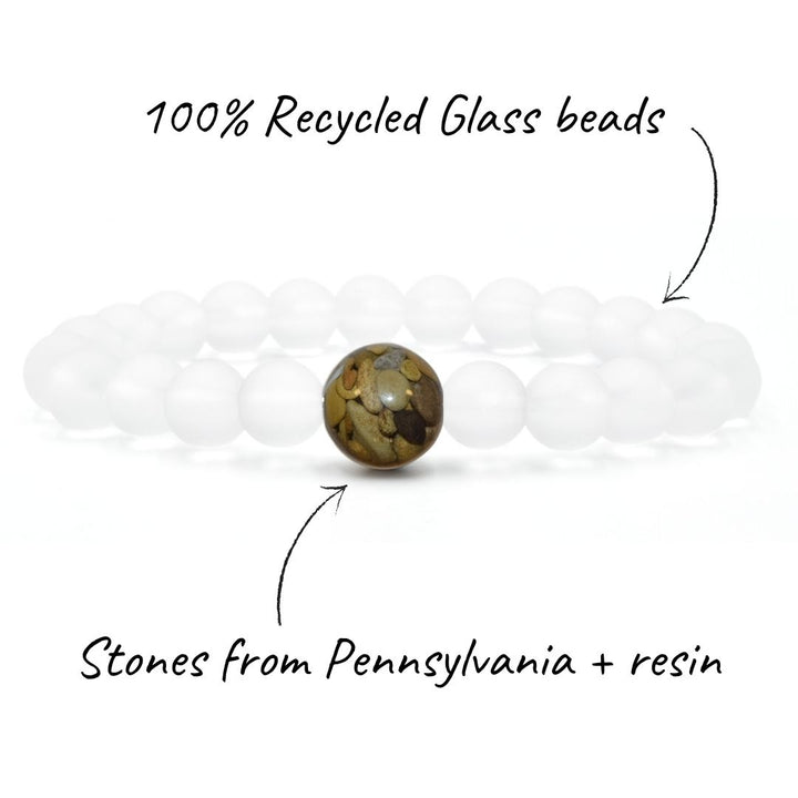 Pennsylvania Stones + Crystal Glass