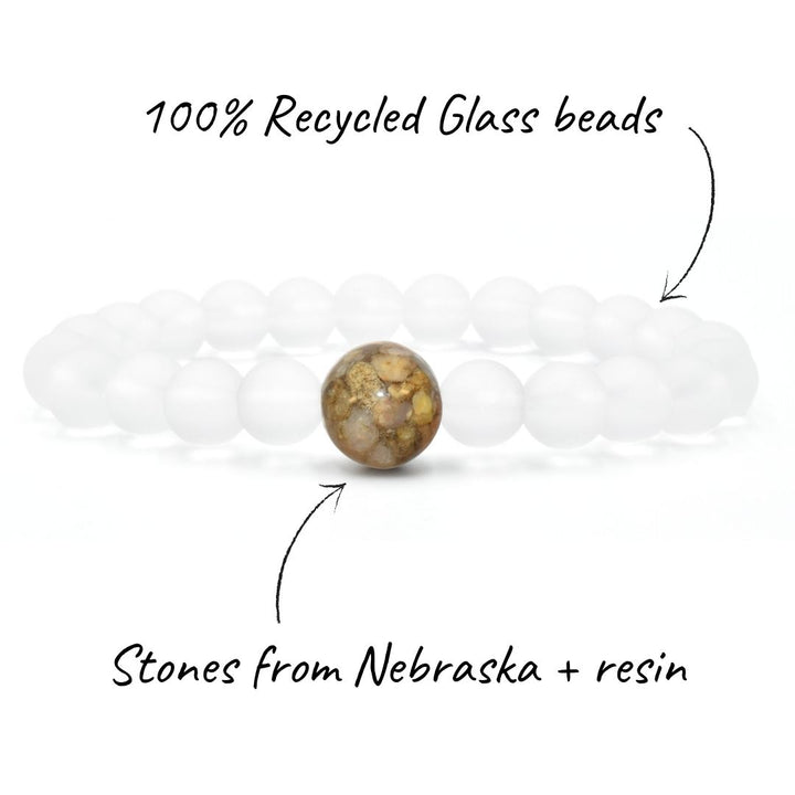 Nebraska Stones + Crystal Glass