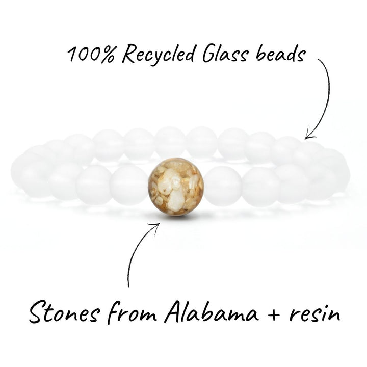 Alabama Stones + Crystal Glass