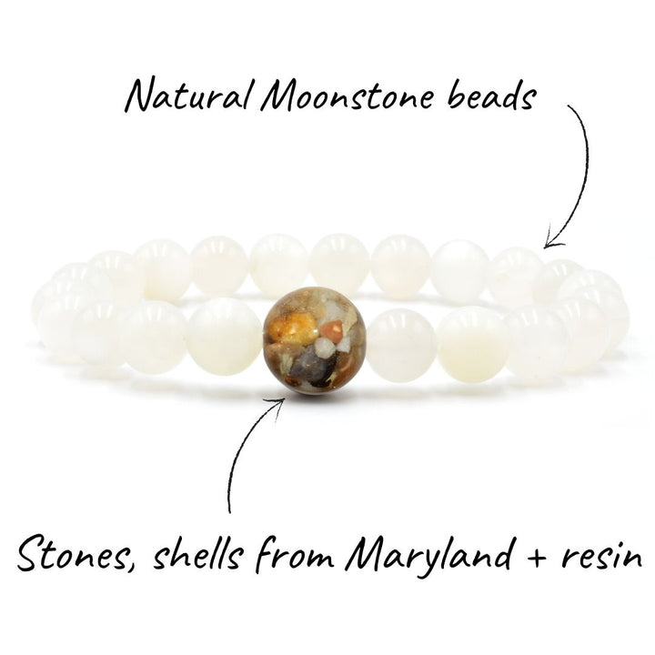 Maryland Stones & Shells + Moonstone