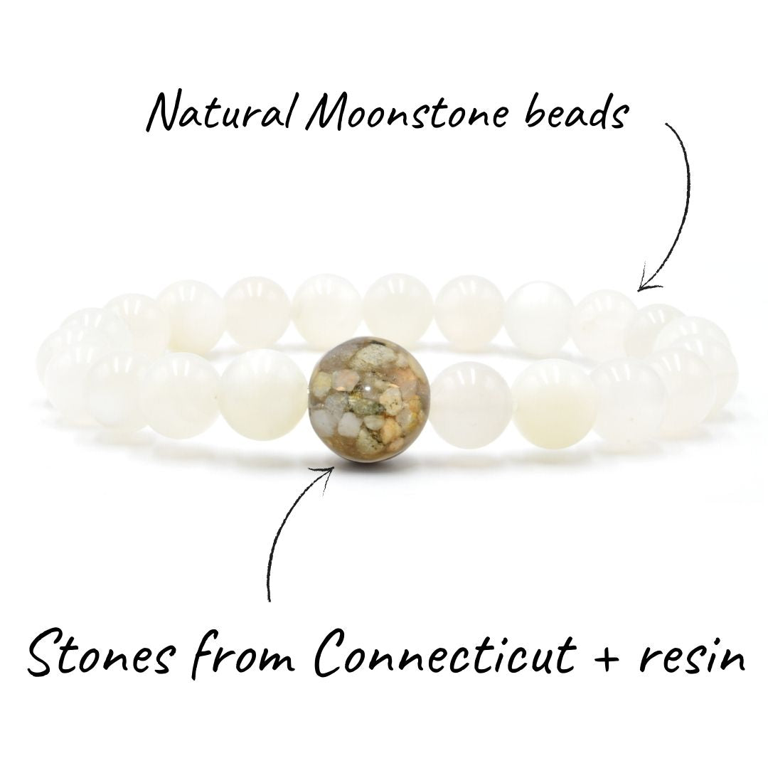 Connecticut Stones + Moonstone