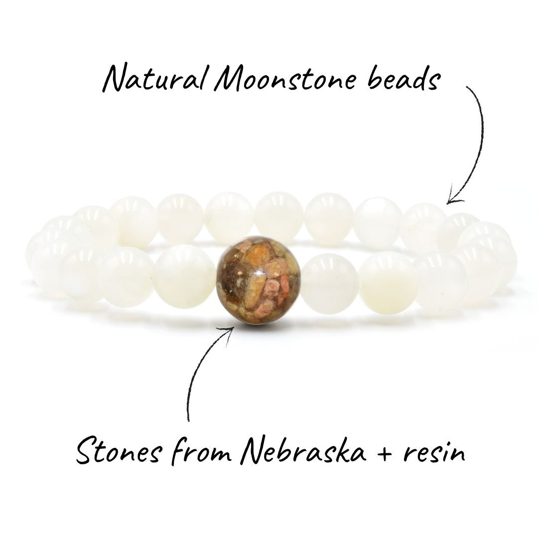 Nebraska Stones + Moonstone