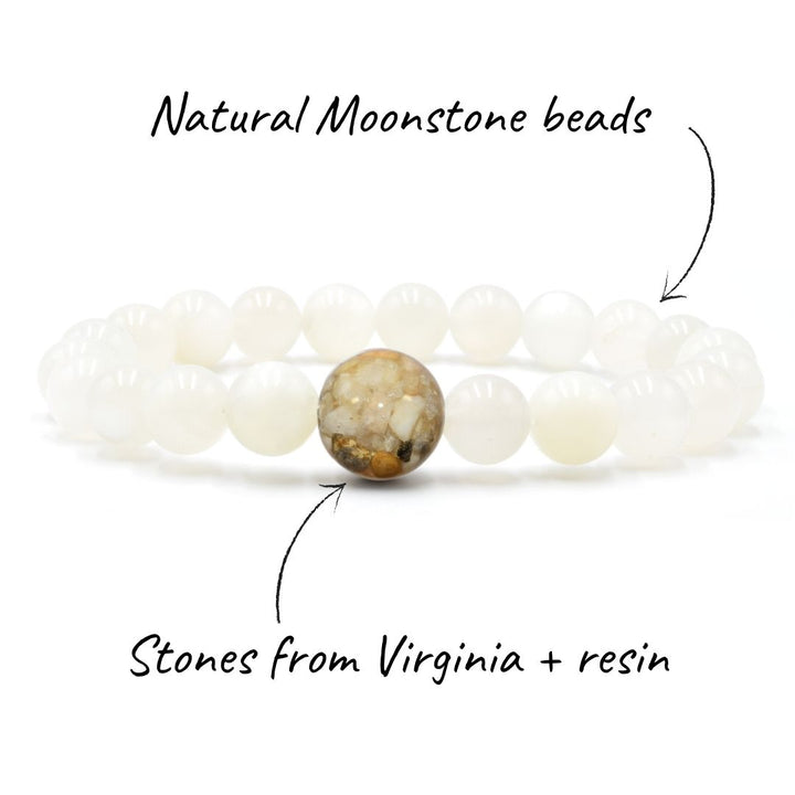 Virginia Stones + Moonstone