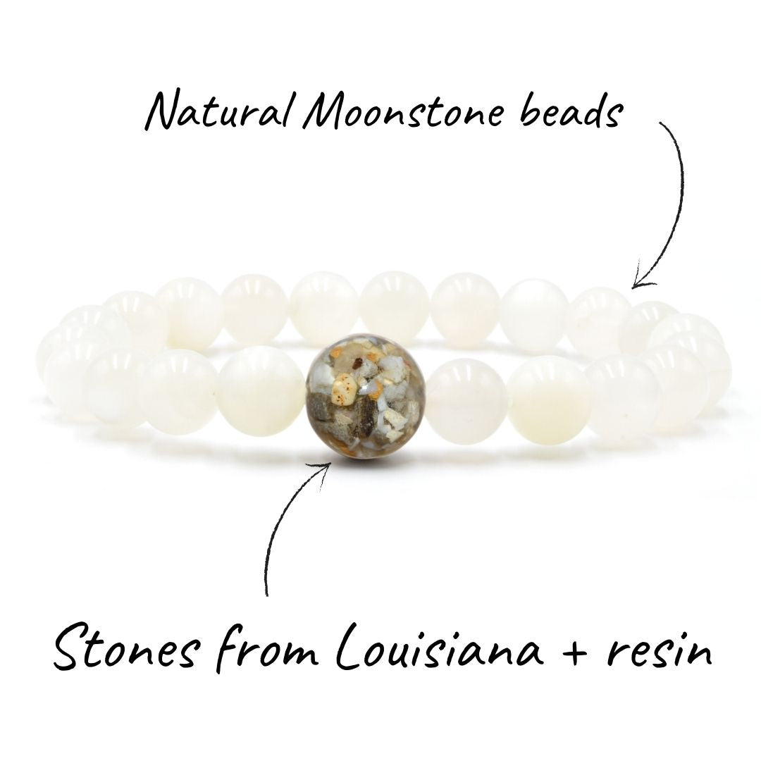 Louisiana Stones + Moonstone