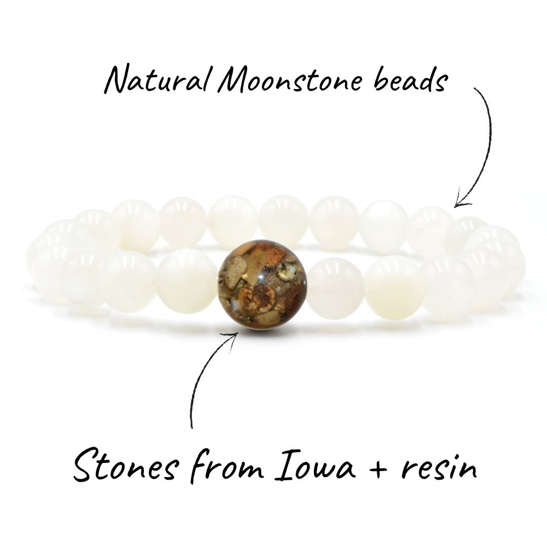 Iowa Stones + Moonstone