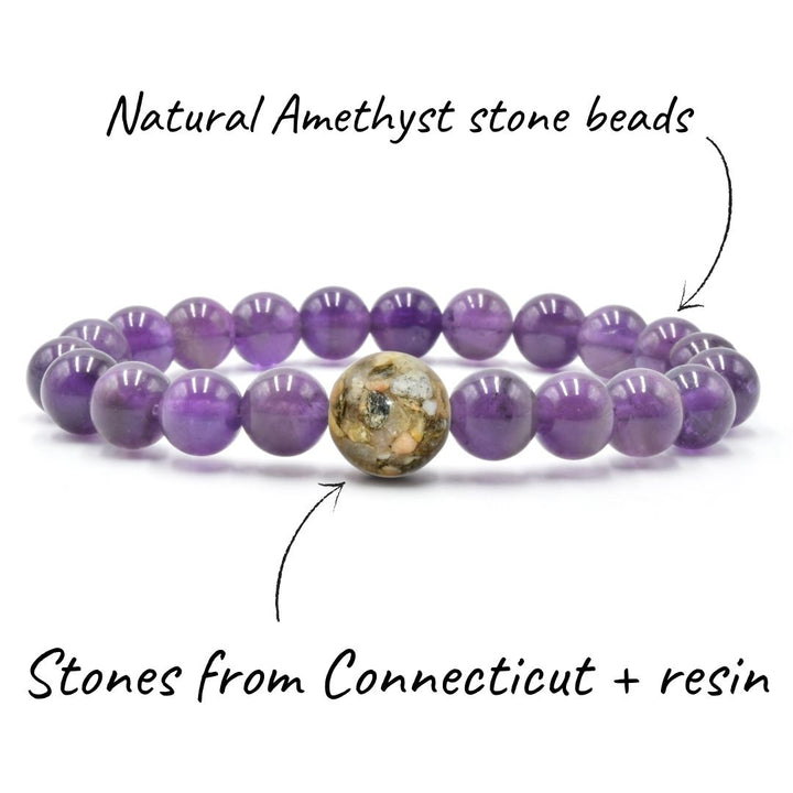 Connecticut Stones + Amethyst