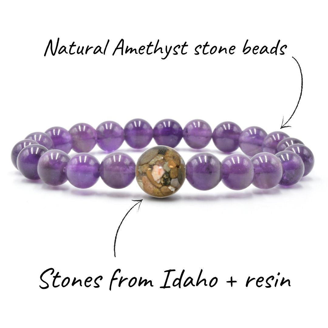 Idaho Stones + Amethyst