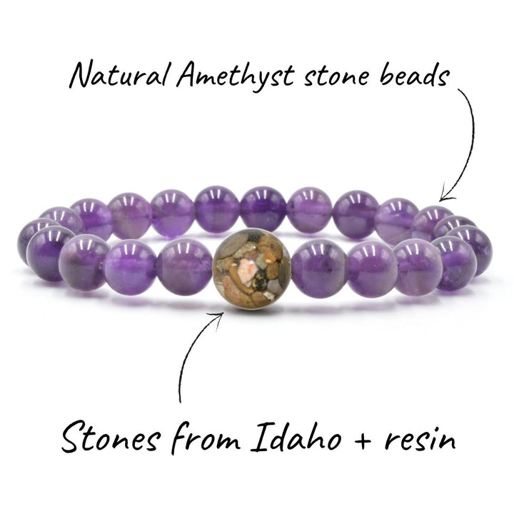 Idaho Stones + Amethyst