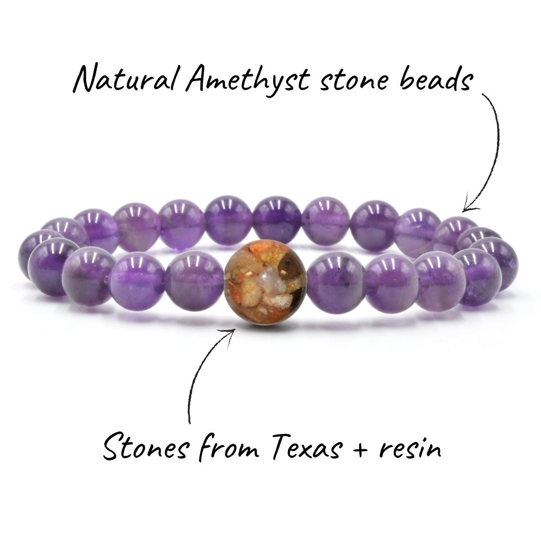 Texas Stones + Amethyst