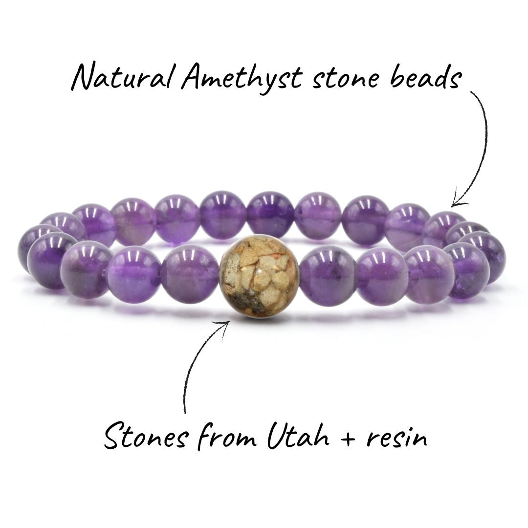 Utah Stones + Amethyst