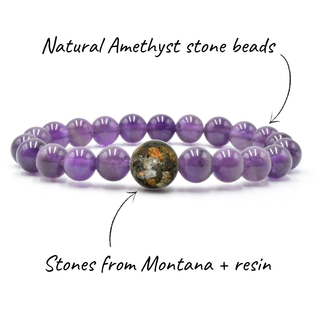 Montana Stones + Amethyst