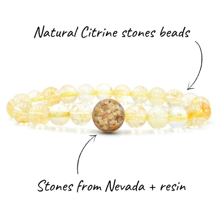 Nevada Stones + Citrine